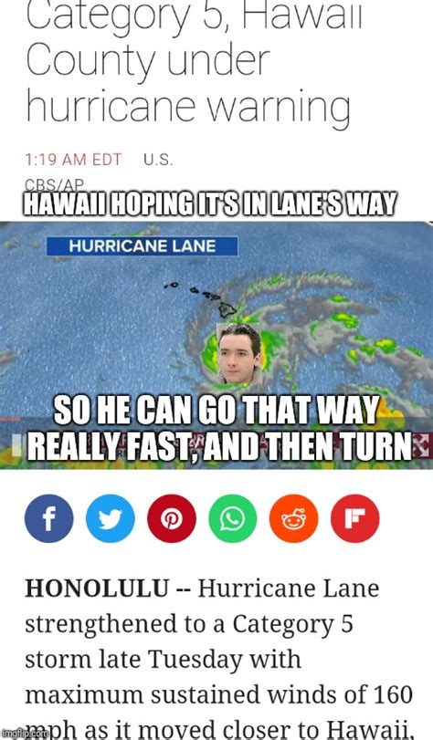 Hurricane Lane Imgflip