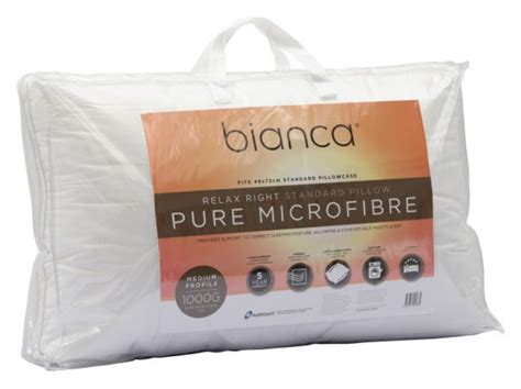 Bianca Pure Microfibre Medium Profile 1000g Mattresses Galore