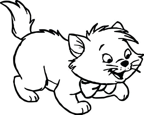 Marie Aristocats Coloring Pages at GetColorings.com | Free printable