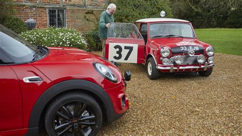 Mini Delivers Paddy Hopkirk Edition Car The Man It Was Named After
