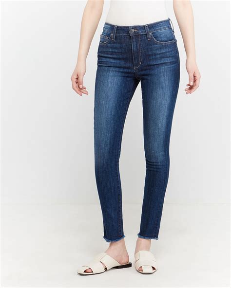 Joes Jeans High Rise Skinny Ankle Jeans In Blue Lyst