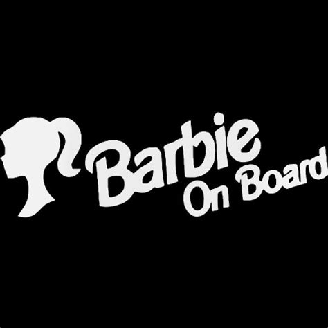 Barbie Logo 1 Sticker