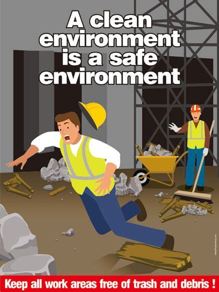 Slips Trips And Falls Prevention Safety Poster Shop Workplace Safety