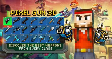 Pixel Gun 3D Guide The Best Weapons In The Game