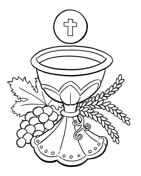 First Holy Communion Symbols Clipart Best