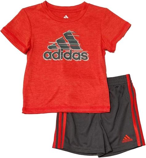 Adidas Boy S Toddler Boys Streak Logo T Shirt And Mesh
