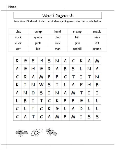Dogs, baseball, fairy tales and fruit are some of the themes that help make 3rd grade spelling more enjoyable. Third Grade Word Search - Best Coloring Pages For Kids