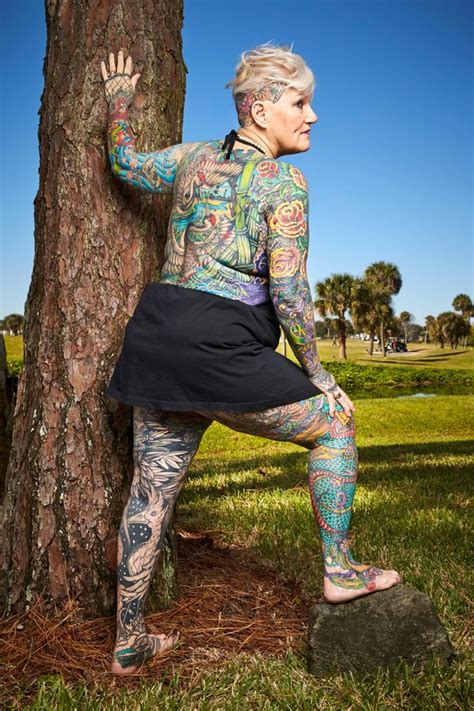 Senior Couple Breaks World Record For Most Tattoos On The Body Huffpost