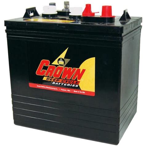 Crown Cr 235 6 Volt Deep Cycle Flooded Battery 235ah Battery Store