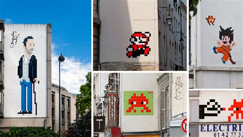 Invader Savez Vous Situer Les œuvres Du Street Artiste Qui A Envahi