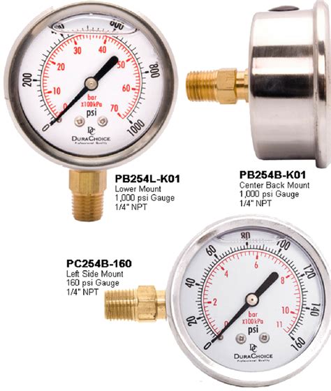What Style Of Pressure Gauge Connection Works Best
