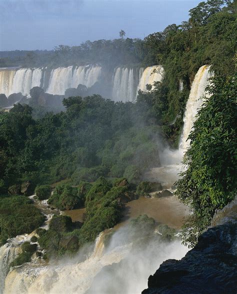 Iguazu Falls Argentina Brazil Border License Image 70133514 Lookphotos