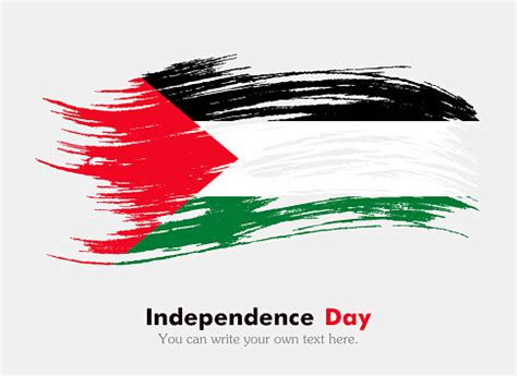 Download Flag Of Palestine Stock Illustration - Download Image Now ...