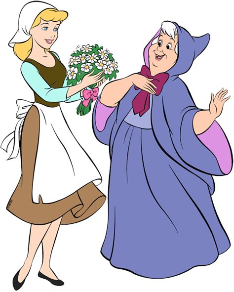 Cinderellas Fairy Godmother Clip Art Images Disney Clip Art Galore