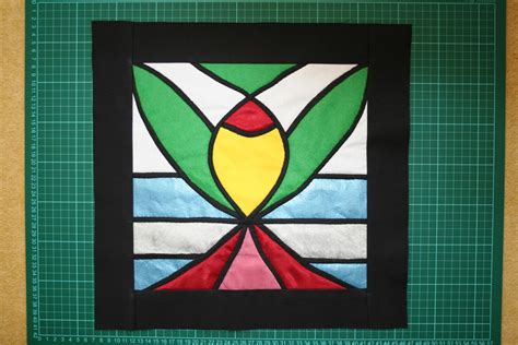 Sarah Sews Quilting Blog Stained Glass Applique Decorations And Resolutions