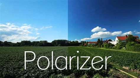 Using A Polarizing Filter Dslr Tutorial Blue Sky No Reflection