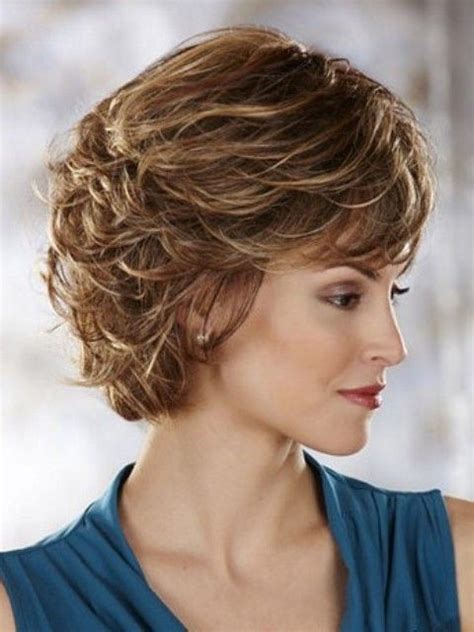 If you have a broad forehead, then you in case you are little too old for sporting a bolder hairdo, the layered curly hairstyle for older women will come to your rescue. Pin on My Style