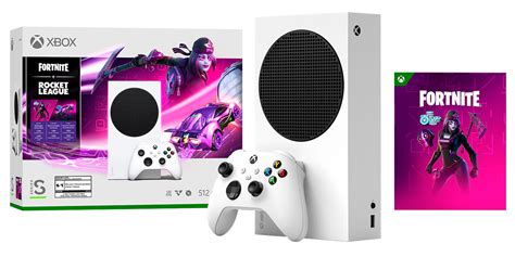 Fortnite And Rocket League Xbox Series S Console Bundle At 250