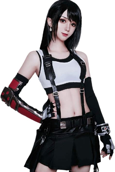 Game Final Fantasy Vii Remake Ff7 Tifa Lockhart Cosplay Costume Outfit