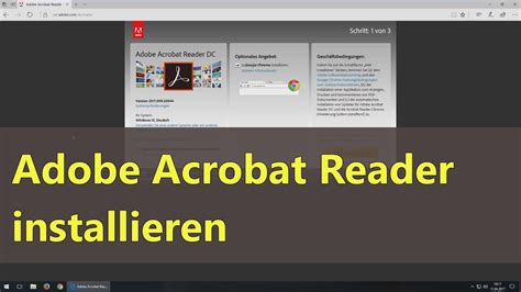 Adobe Acrobat Reader Installieren Youtube