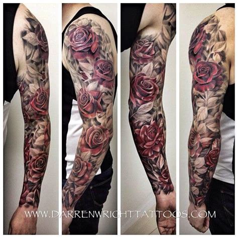 Single rose with stem tattoo. Top 55 Best Rose Tattoos for Men | Improb