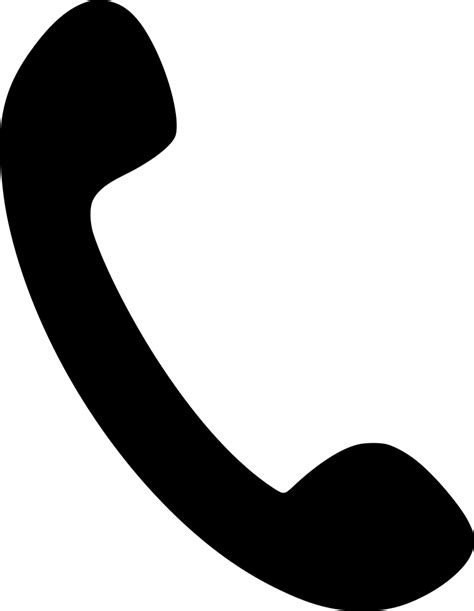 Phone Ring Contact Conversation Handset Svg Png Transparent