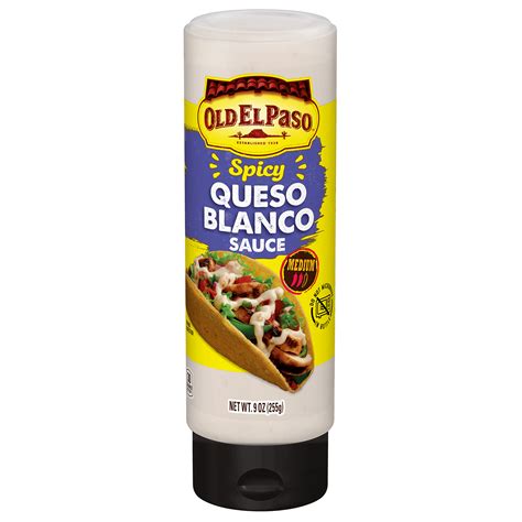 Spicy Queso Blanco Sauce Mexican Seasoning Old El Paso