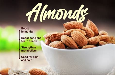 Health Benefits Of Almonds