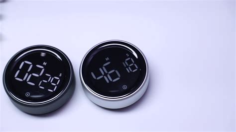 New Arrival Haptime Knob Digital Kitchen Countdown Timer Magnetic Lcd
