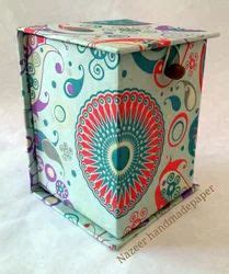 Handmade Paper Gift Box in Jaipur हथ स बन कगज क गफट बकस