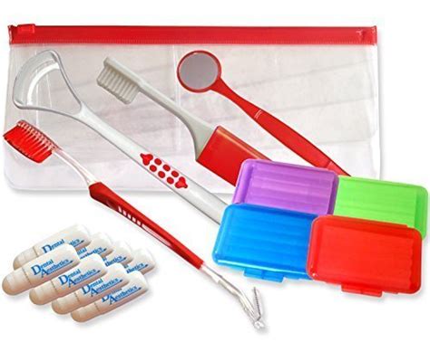Brace patterns make globs more powerful by adding the ability to match specific ranges and sequences of characters. Braces Starter Kit ~ Orthodontic Toothbrushes, Wax & More (Red) by Dental Aesthetics - All ...