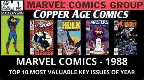 Copper Age Marvel Comics 1988 Top 10 Key Issues By Terry Hoknes Cbsi