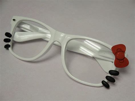 Sugarush Collections — Hello Kitty Nerd Glasses With Bow And Whiskers