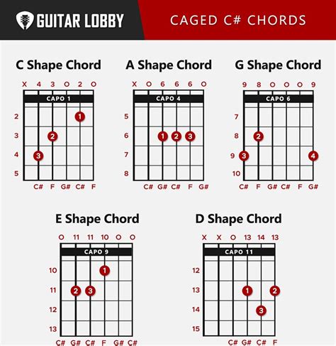 C Chord On The Guitar C Shape Major Diagrams Finger Positions Theory Vlr Eng Br