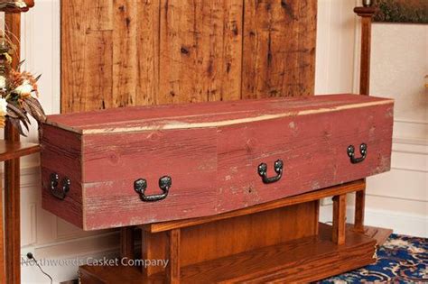 Vintage Barn Wood Coffin — Northwoods Casket Company Barn Wood