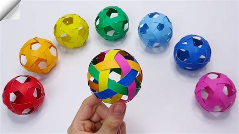 Paper Ball Easy Paper Crafts For Kids Paper Crafts