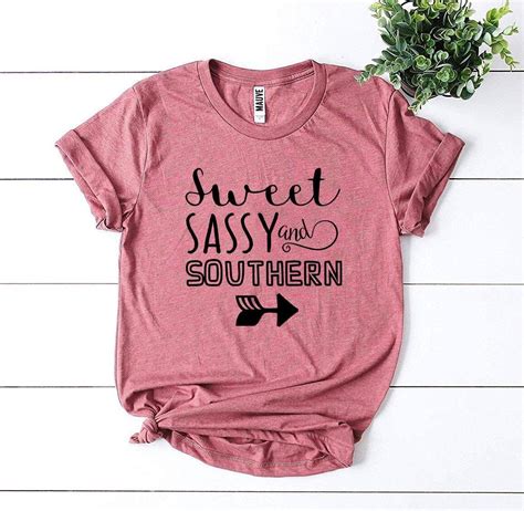 Sweet Sassy And Southern T Shirt Southern Tee Sassy And Etsy