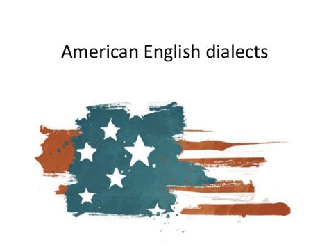 American English Dialects