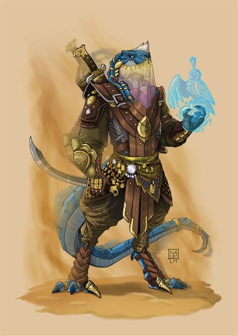 Dandd Dragonborn Mirage Ranger Luca Mosqa Dungeons And Dragons