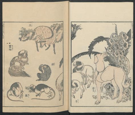 Katsushika Hokusai Transmitting The Spirit Revealing The Form Of Things Hokusai Sketchbooks