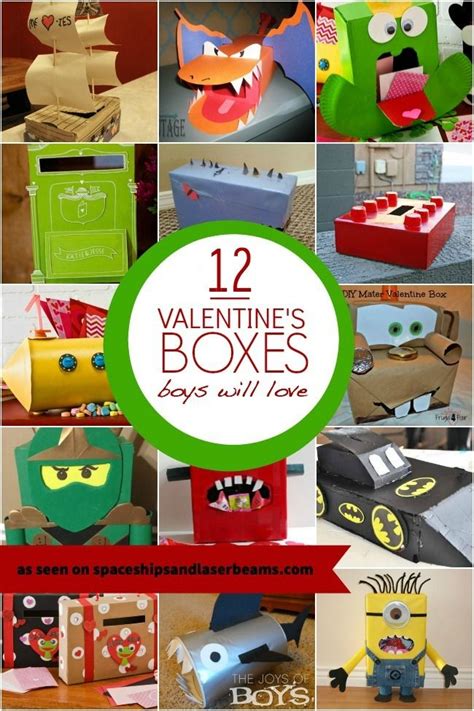 12 Valentine Boxes Boys Will Love Spaceships And Laser Beams Kids