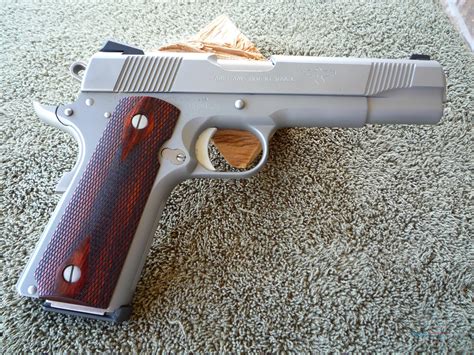 Colt Gunsite Service Pistol Stainl For Sale At