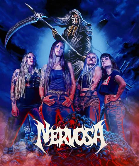 Nervosa Perpetual Chaos 2021 Thrash Metal Brésil