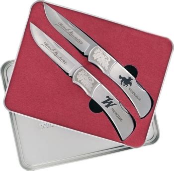 New sealed ~ winchester limited edition 2004 tin 3 pc knife set ~ collector tin. Winchester Winchester Two Piece Knife Set knives ...