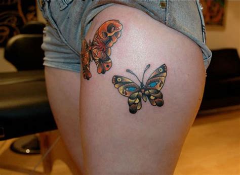 50 Unique Thigh Tattoos For Women 2019 Upper Front