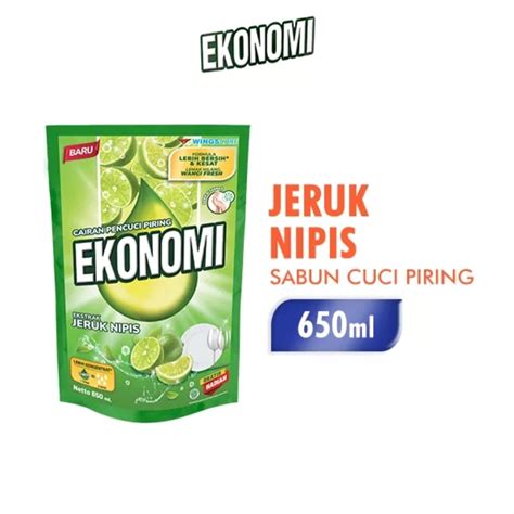 Ekonomi Liquid Pencuci Piring Power Liquid 650 Ml Lazada Indonesia