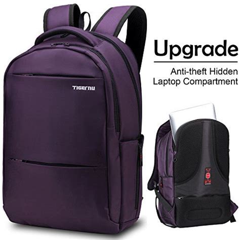 Lapacker Shockproof Slim Lightweight Water Resistant Laptop Backpacks