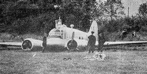 Crash Of An Avro 652 Anson C19 In Belfast Bureau Of Aircraft