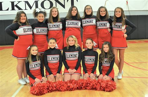 Elkmont Basketball Meet The Middle School Cheerleaders
