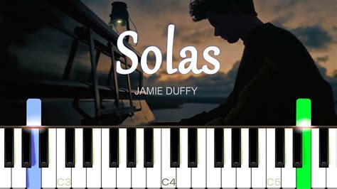 Solas Jamie Duffy Piano Tutorial Sheet Music Midi Youtube